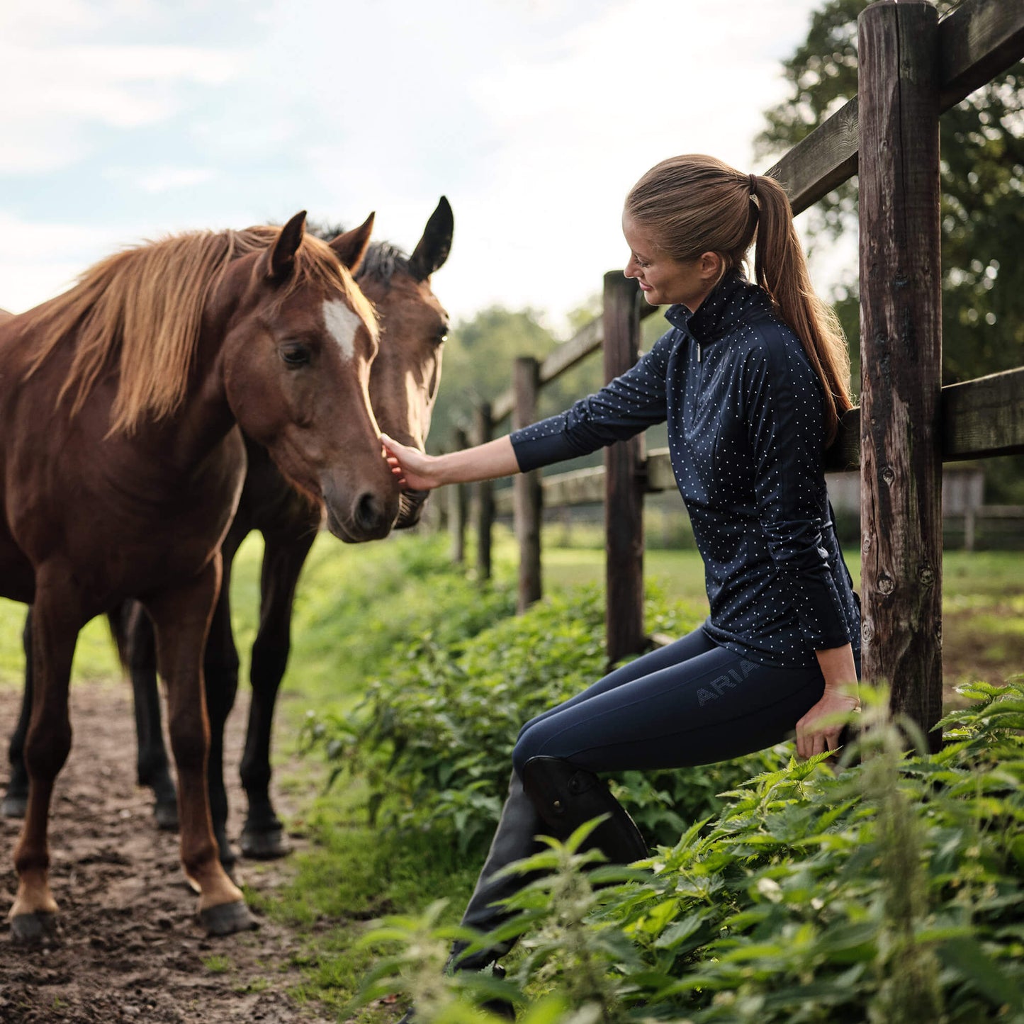 Ariat Sunstopper 3.0 1/4 Zip Baselayer On Sale