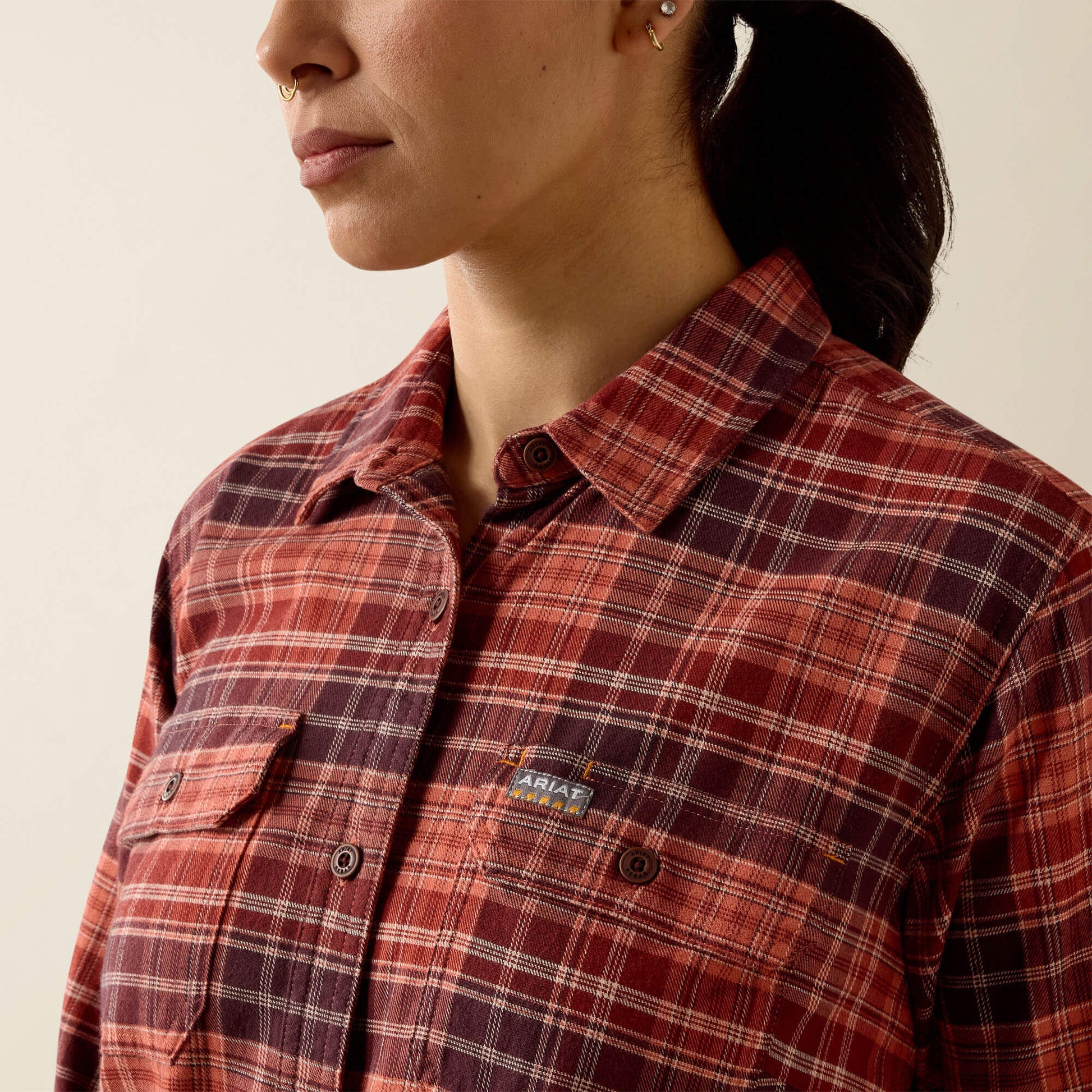 Ariat Rebar DuraStretch Flannel Tunic Sale