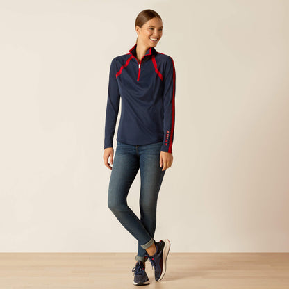Ariat Sunstopper 3.0 1/4 Zip Baselayer For Sale