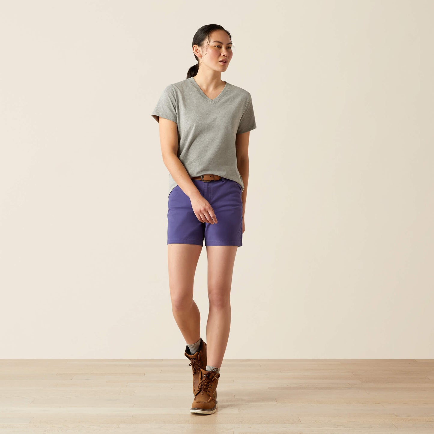 Ariat Rebar Cotton Strong Standard V-Neck T-Shirt Online