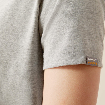 Ariat Rebar Cotton Strong Standard V-Neck T-Shirt Online