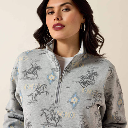 Ariat Sapphire 1/2 Zip Sweatshirt Sale