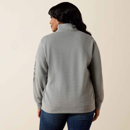 Ariat Foundation Logo 1/2 Zip Sweatshirt Outlet