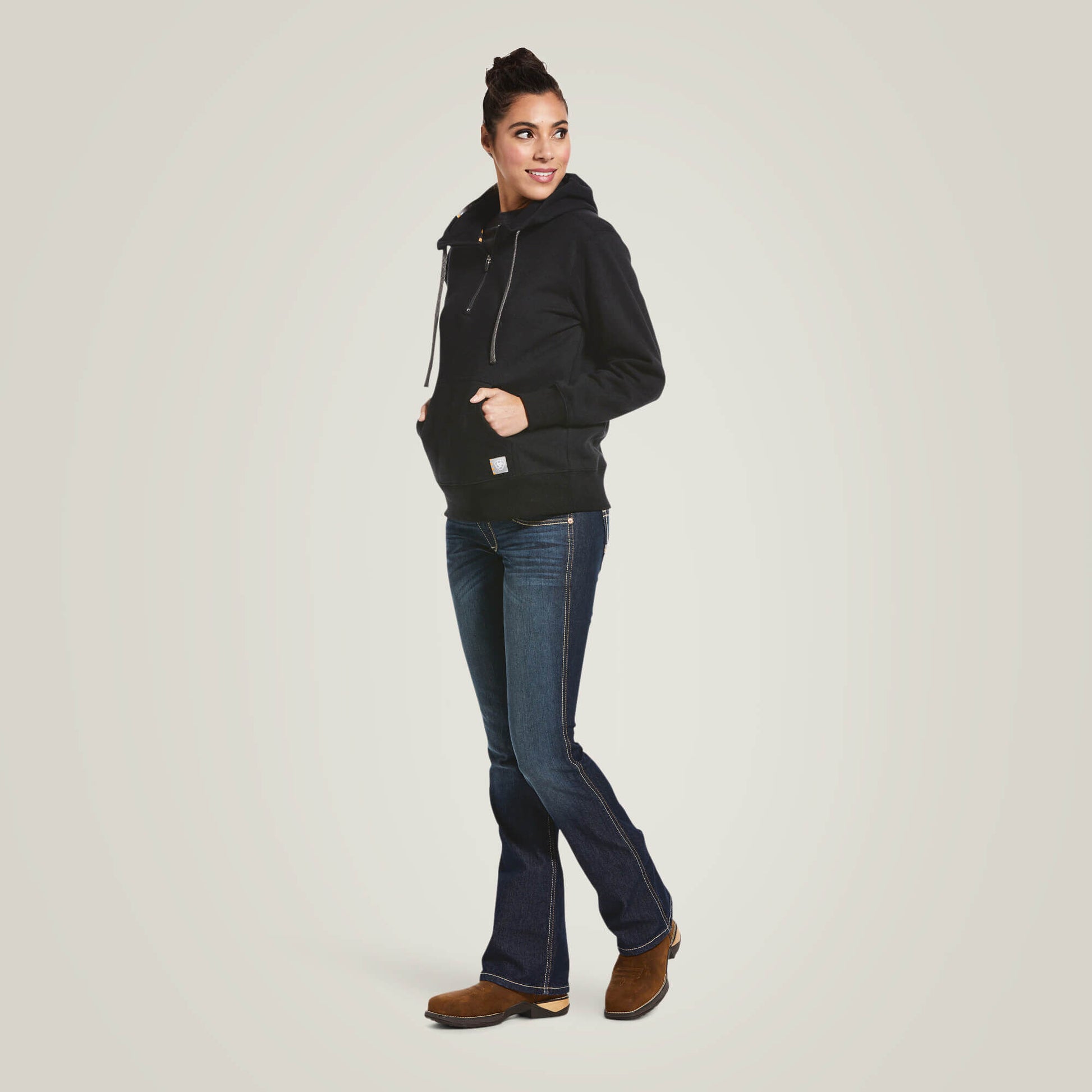 Ariat Rebar Skill Set 1/2 Zip Hoodie Sale