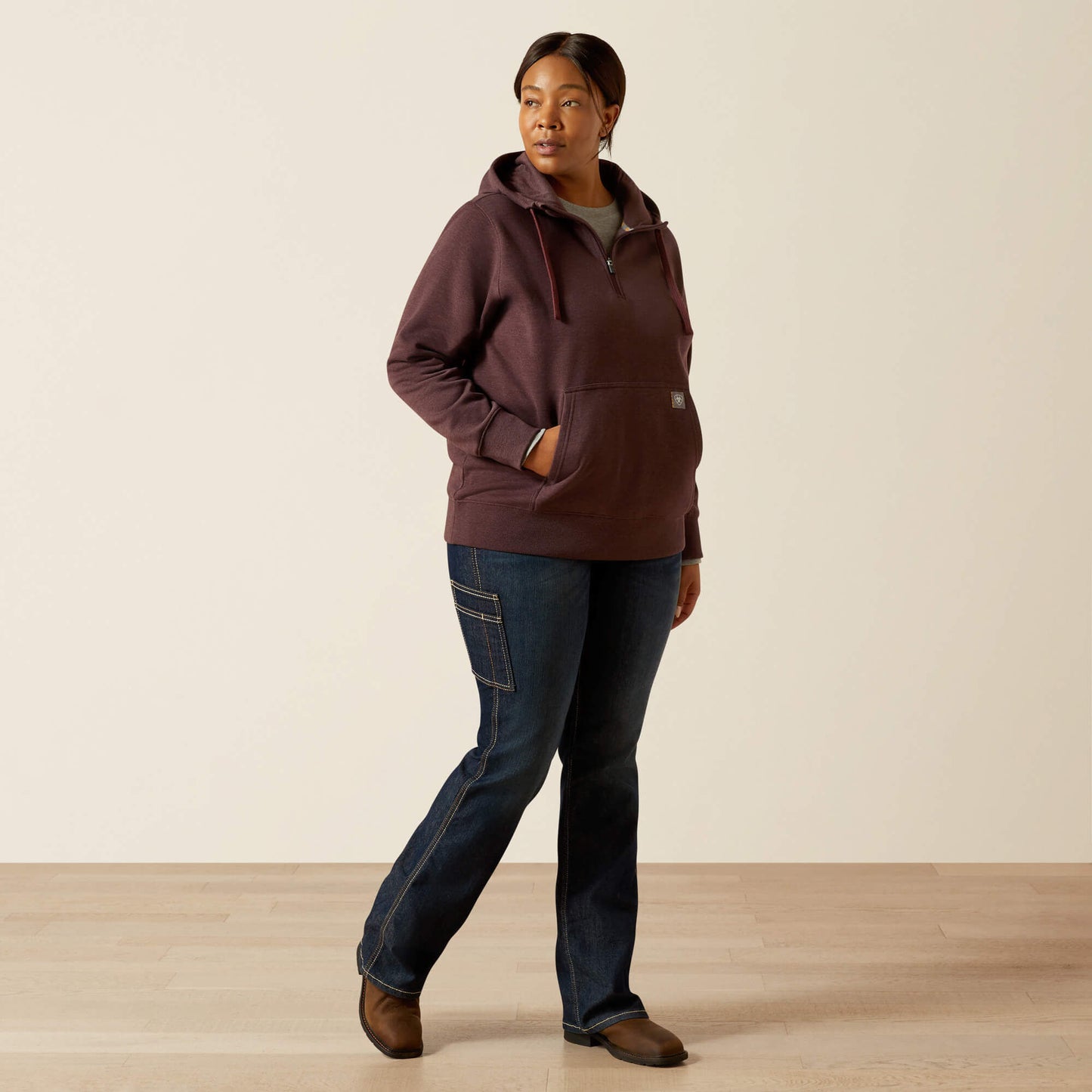 Ariat Rebar Skill Set 1/2 Zip Hoodie Discount
