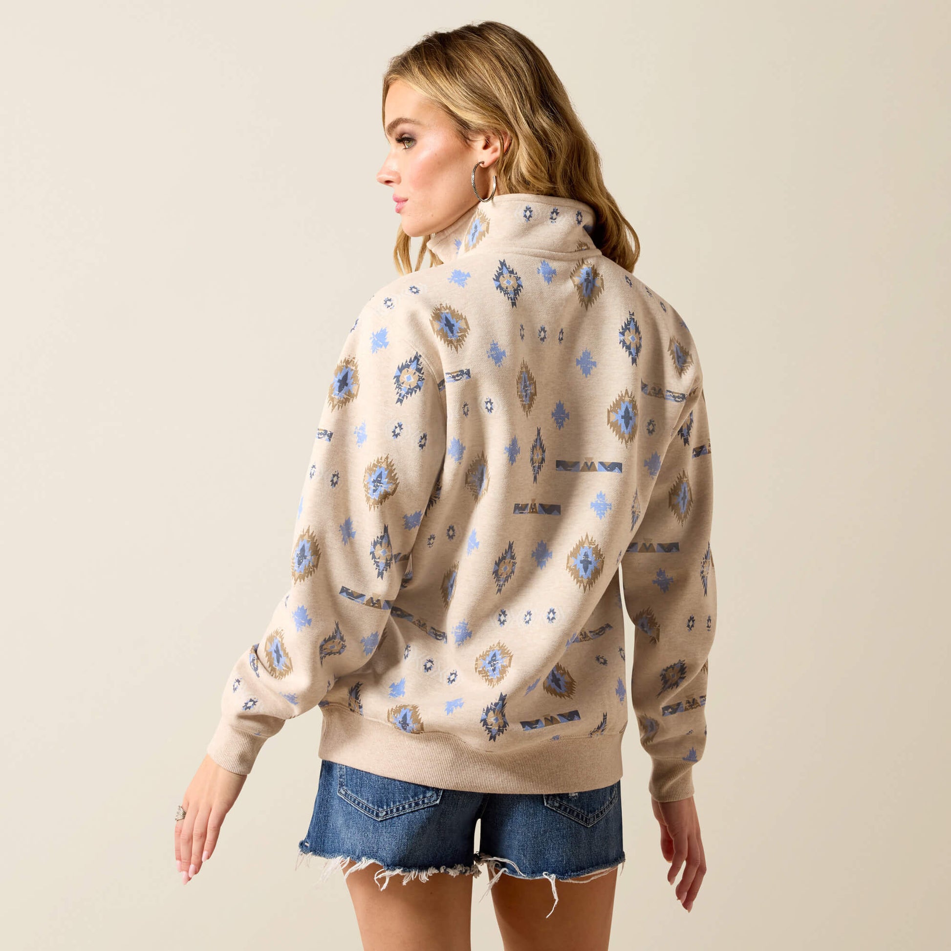 Ariat Sapphire 1/2 Zip Sweatshirt Sale