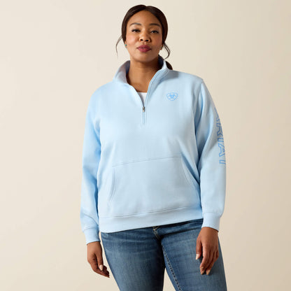 Ariat Foundation Logo 1/2 Zip Sweatshirt Online