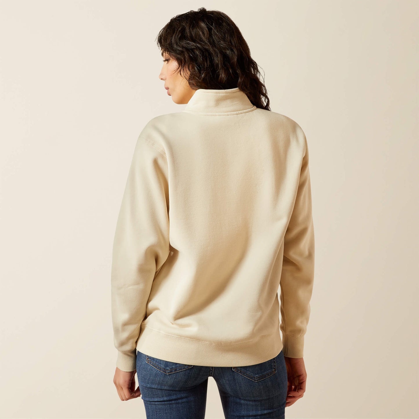 Ariat Denim and Supply 1/2 Zip Sweatshirt Outlet