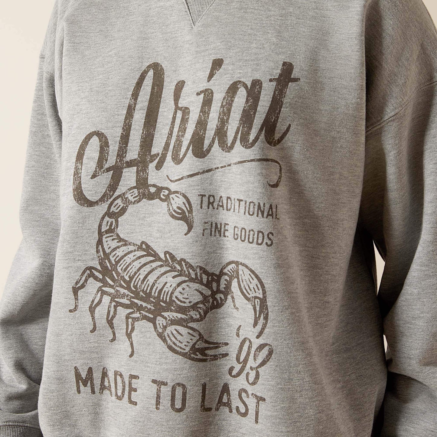 Ariat Scorpion Script Oversized Sweatshirt Online