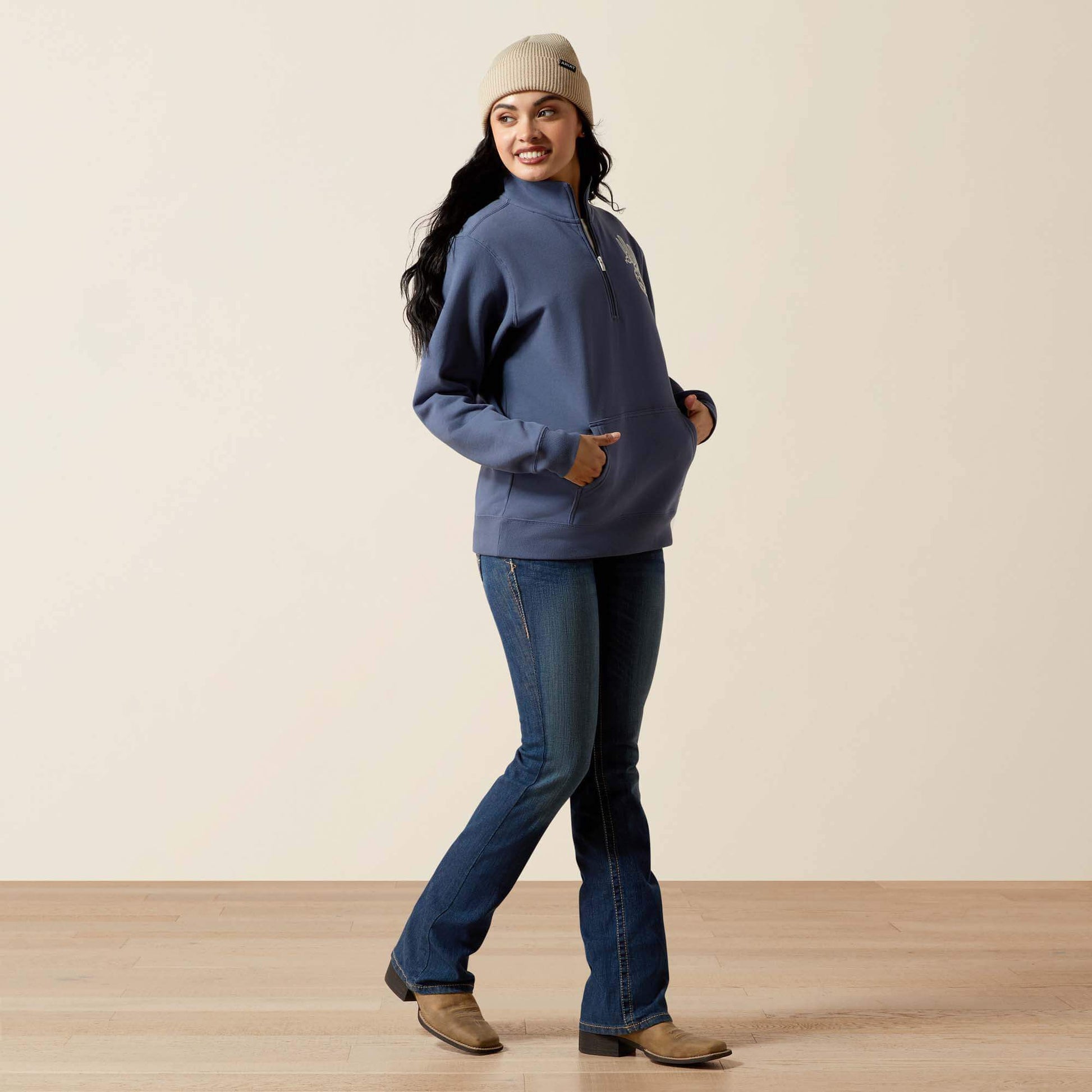 Ariat Quarry 1/2 Zip Sweatshirt Online