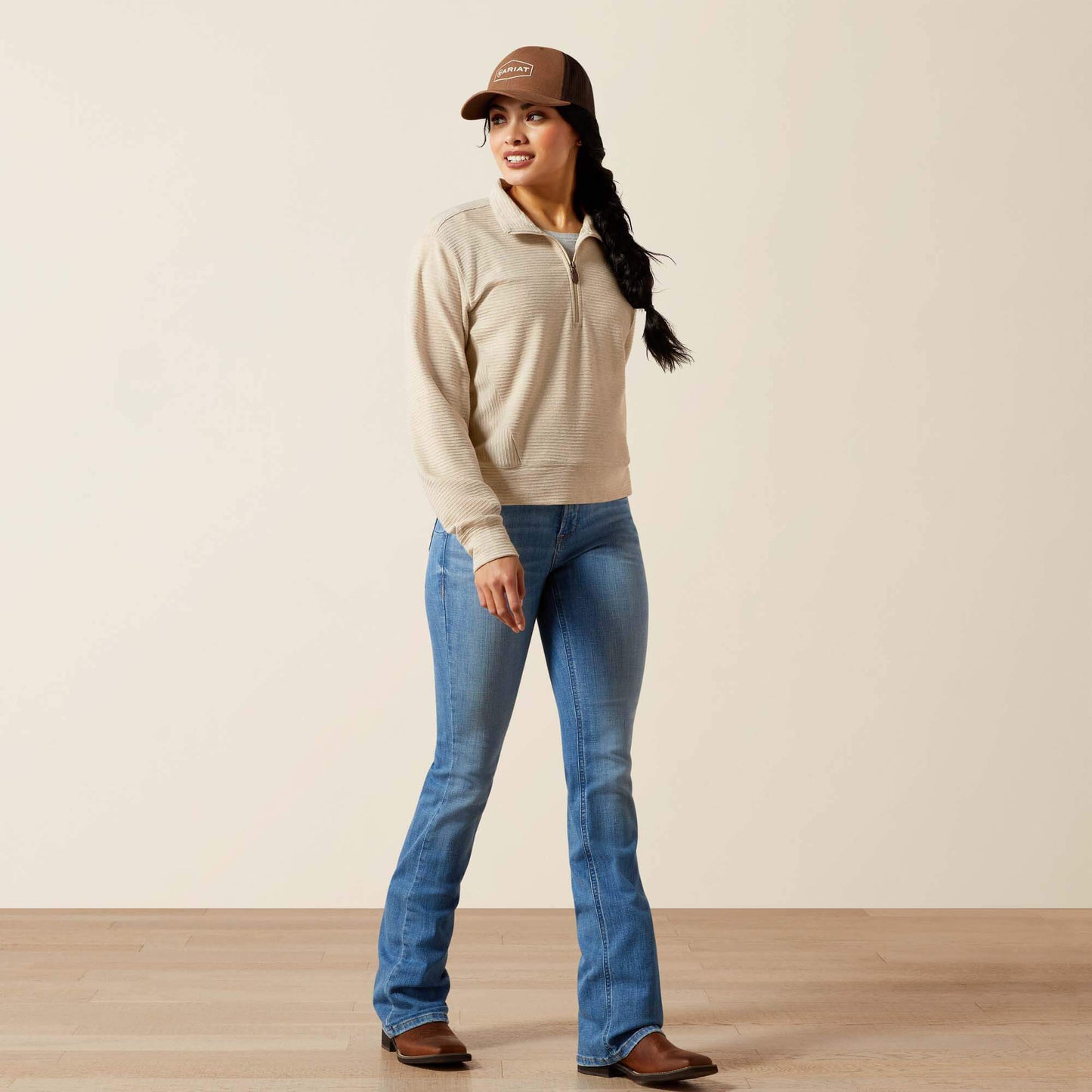 Ariat High Noon 1/2 Zip Pullover On Sale