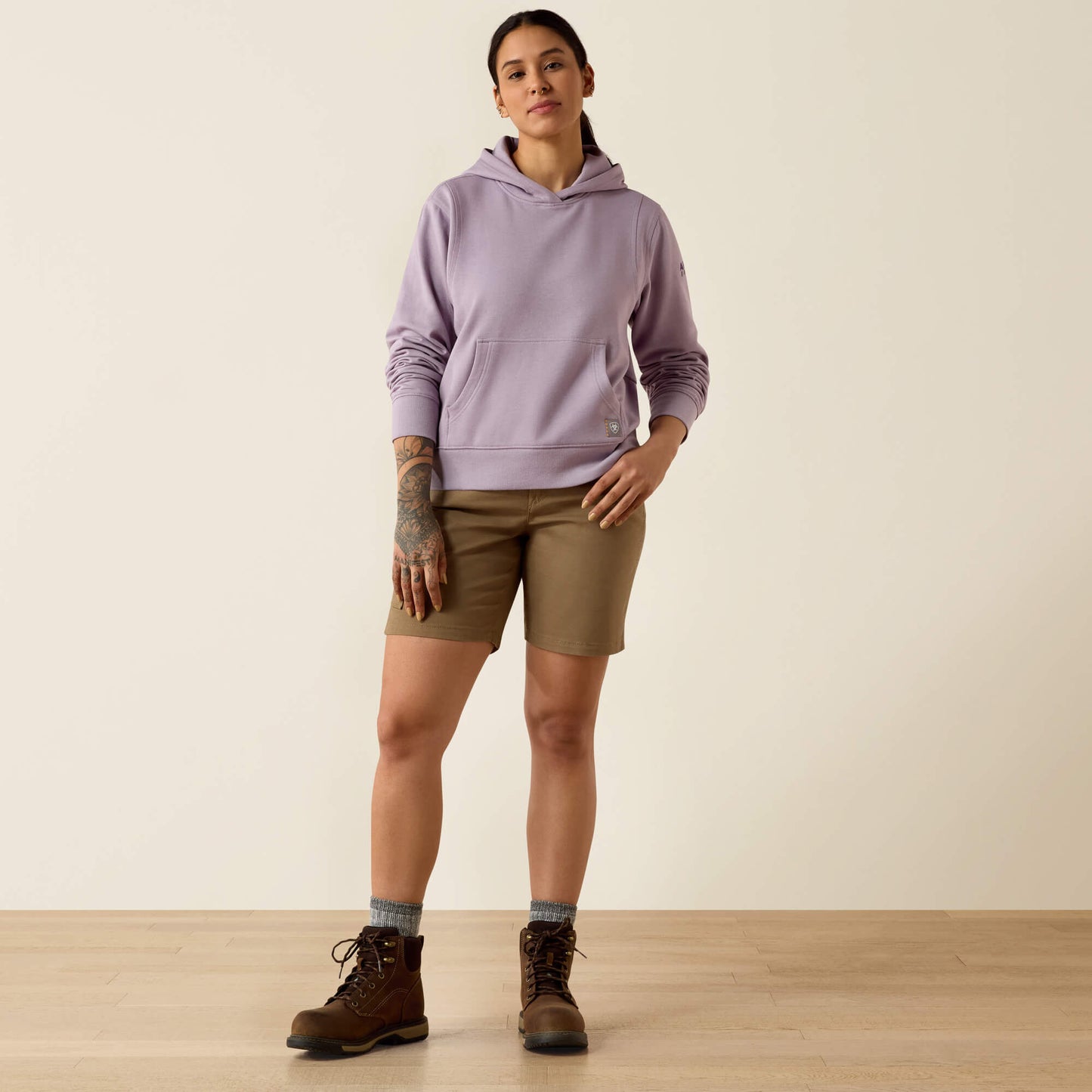 Ariat Rebar Lightweight Cropped Hoodie Sale