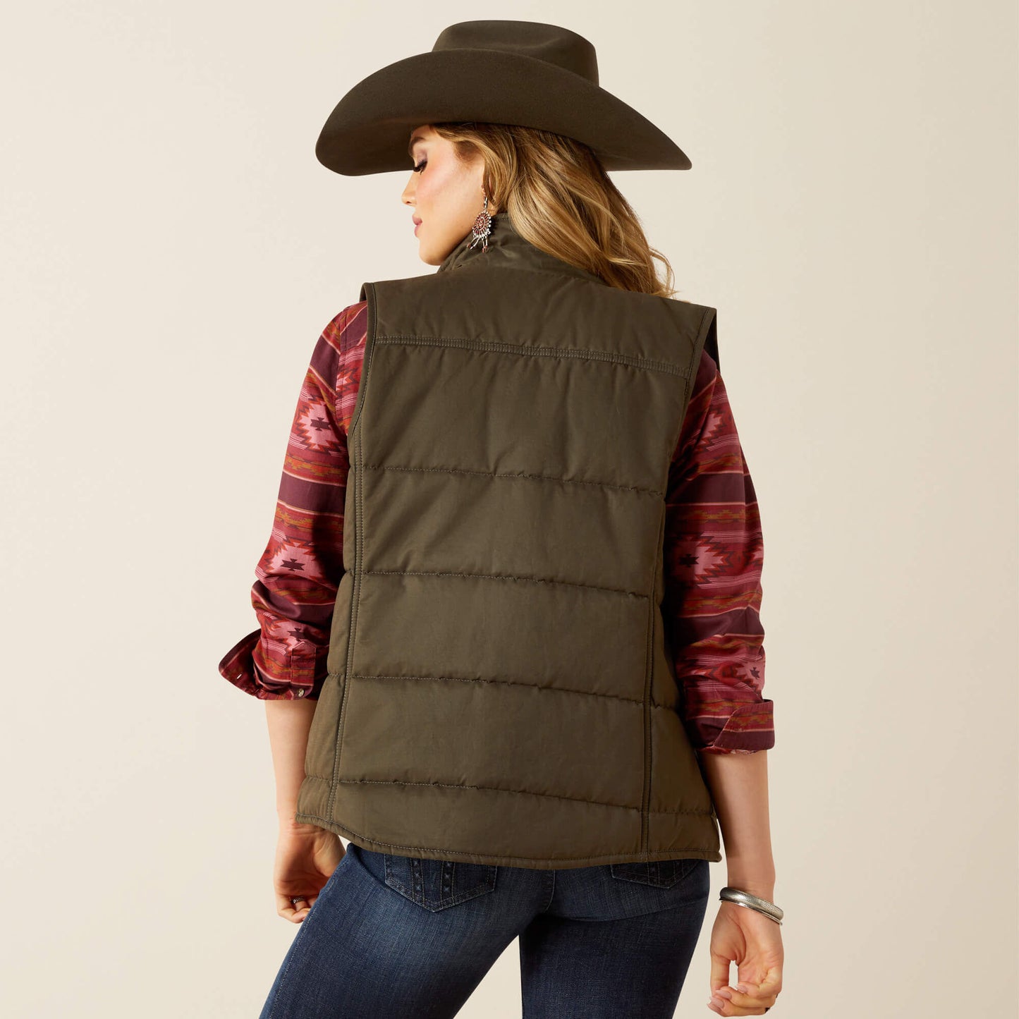 Ariat Grizzly Quilted Vest On Sale