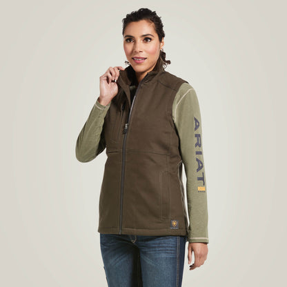 Ariat Rebar DuraCanvas Insulated Vest On Sale