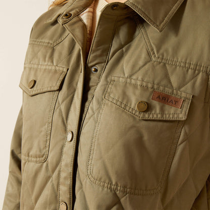 Ariat Grizzly Quilted Barn Jacket For Sale