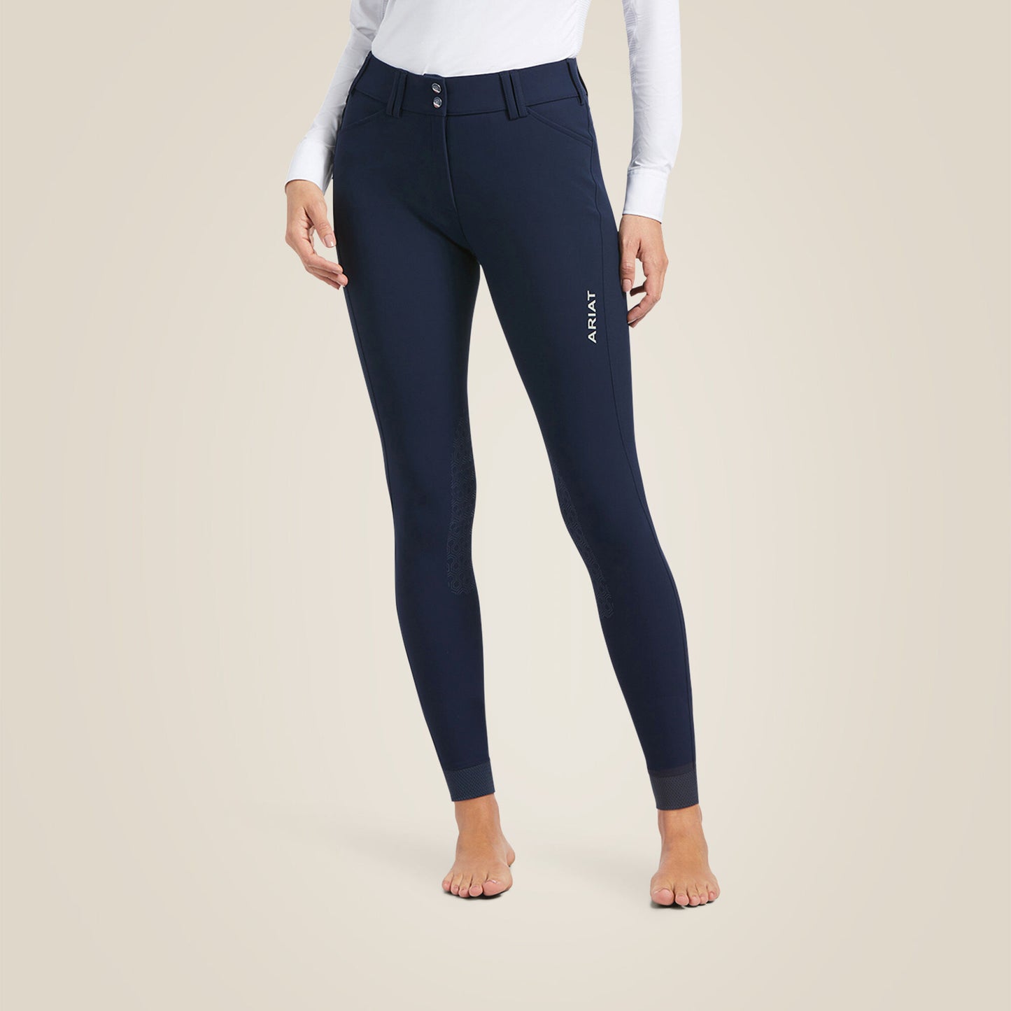 Ariat Tri Factor Grip Knee Patch Breech Outlet