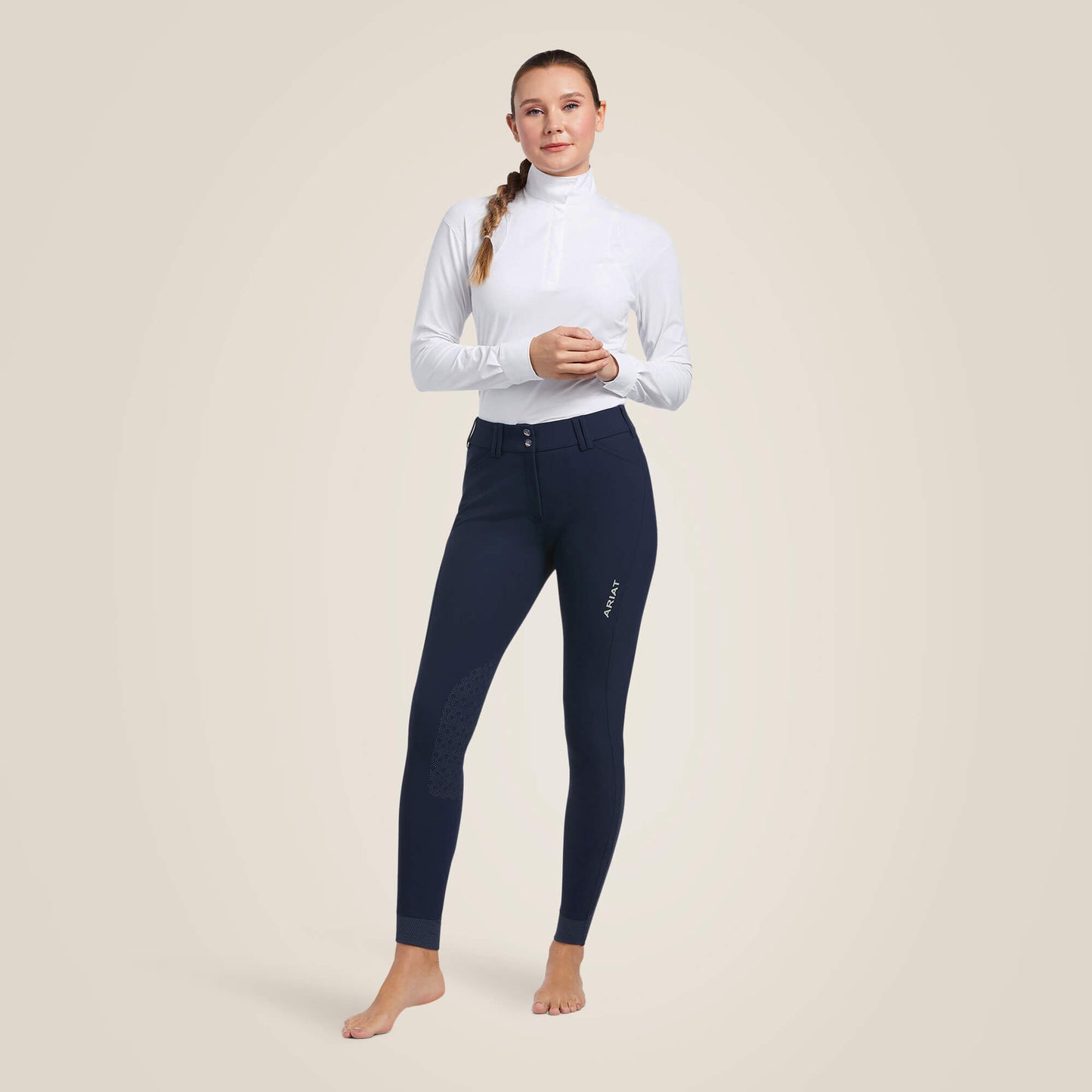 Ariat Tri Factor Grip Knee Patch Breech Outlet