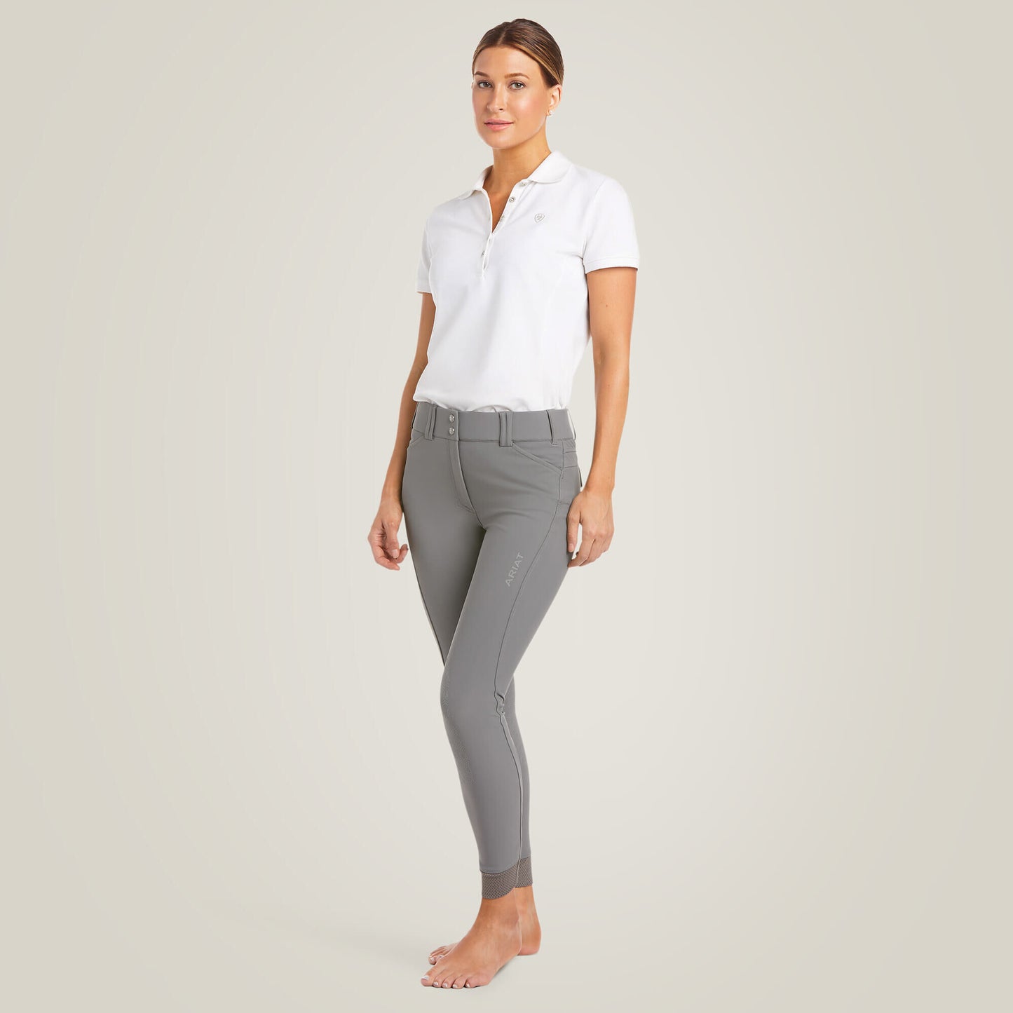 Ariat Tri Factor Grip Knee Patch Breech On Sale