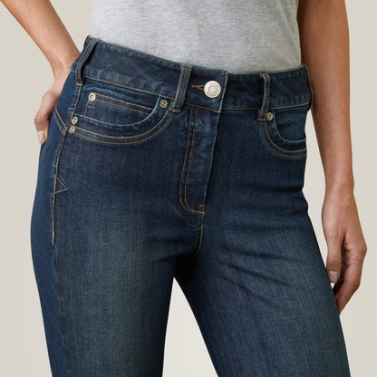 Ariat Halo Denim Knee Patch Breech Outlet