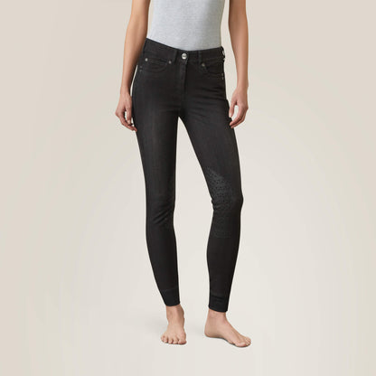 Ariat Halo B Denim Knee Patch Breech On Sale