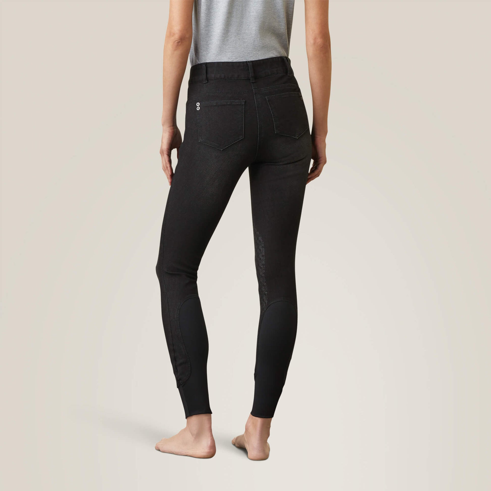 Ariat Halo B Denim Knee Patch Breech On Sale