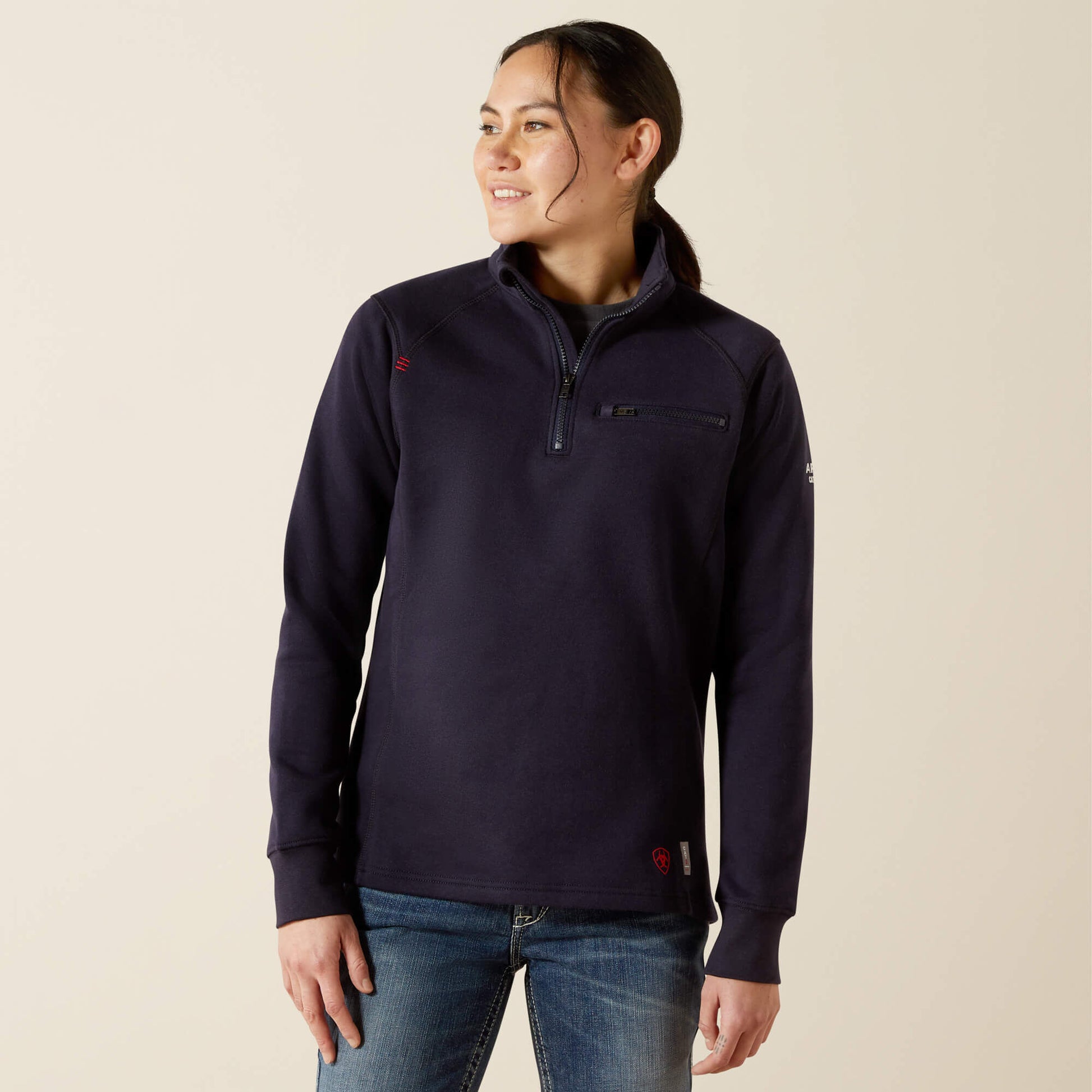 Ariat FR Rev 1/4 Zip Top On Sale