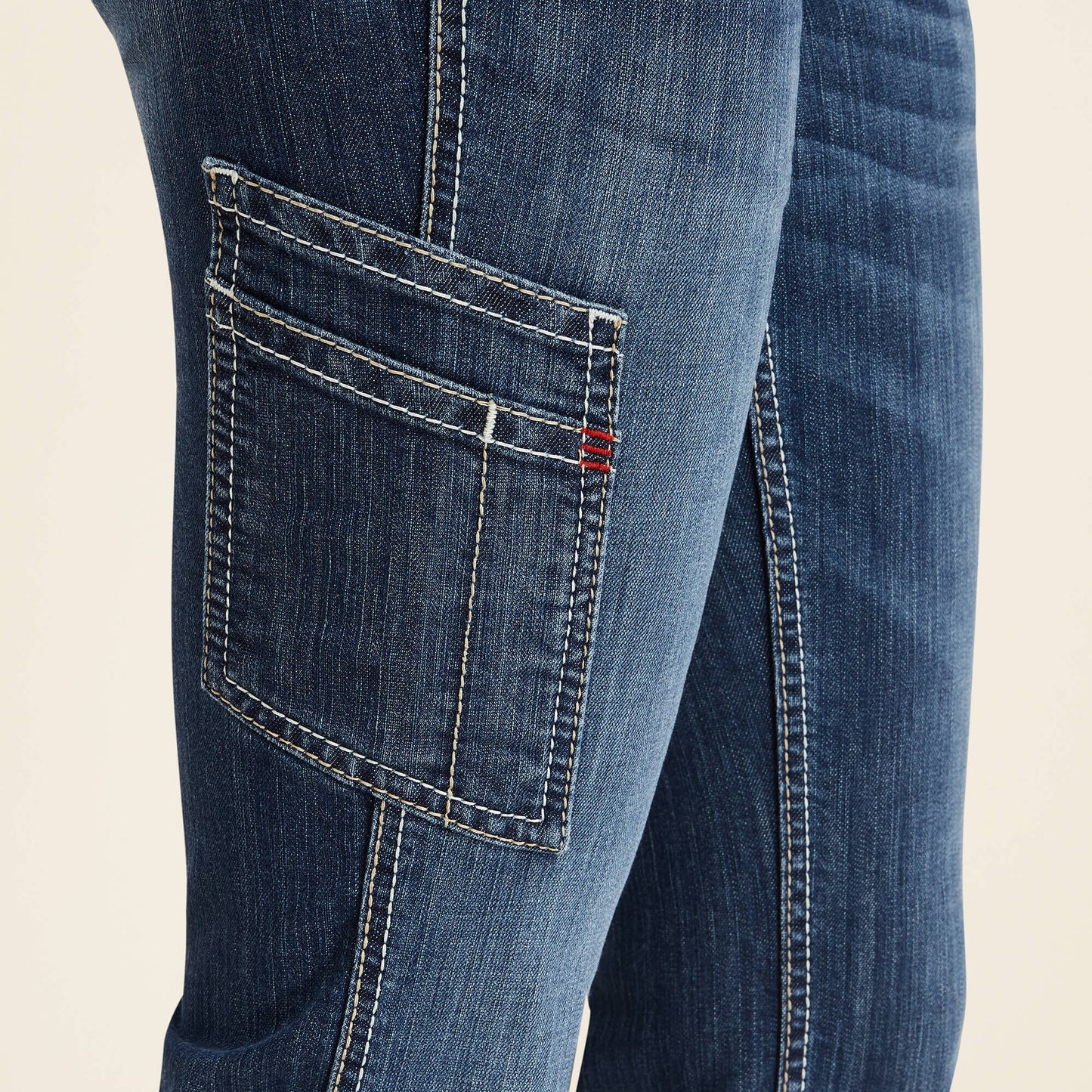 Ariat FR Perfect Rise DuraLight Stretch Cell Phone Pocket Straight Jean Discount