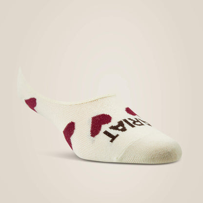 Ariat No Slip No Show Sock 2 Pair Multi Color Pack Discount