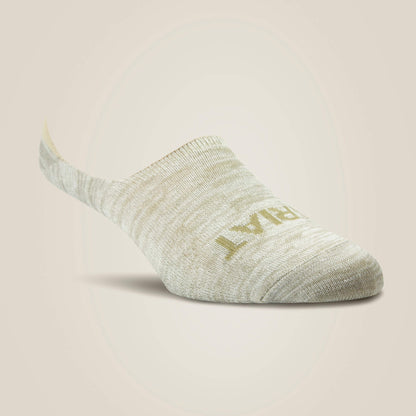 Ariat No Slip No Show Sock 4 Pair Multi Color Pack Discount