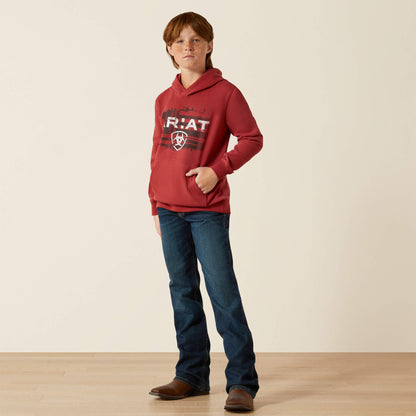 Ariat Ariat Liquid Stamp Flag Hoodie For Sale