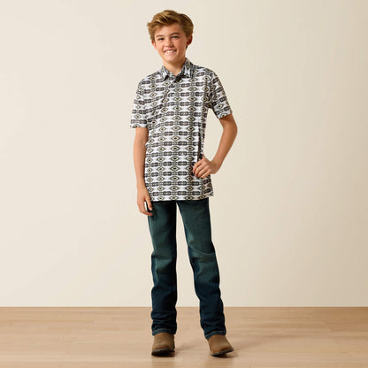 Ariat All Over Print Polo Outlet