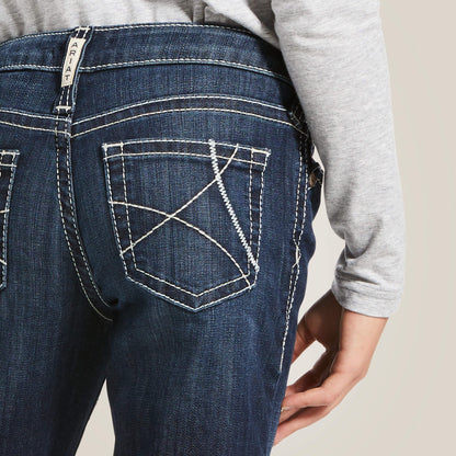Ariat Trouser Mid Rise Stretch Ella Wide Leg Jean Outlet