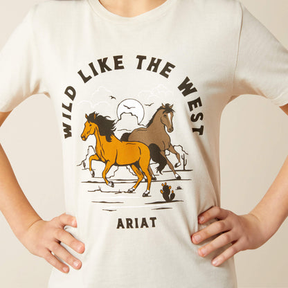 Ariat Ariat Wild Like the West T-Shirt For Sale